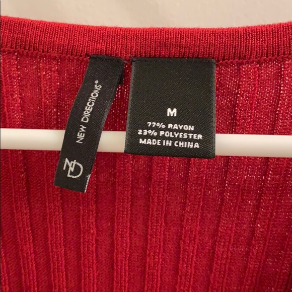 ❤️PRICE DROP!!❤️ NWT - New Directions 3/4 Sleeve - Picture 4 of 4